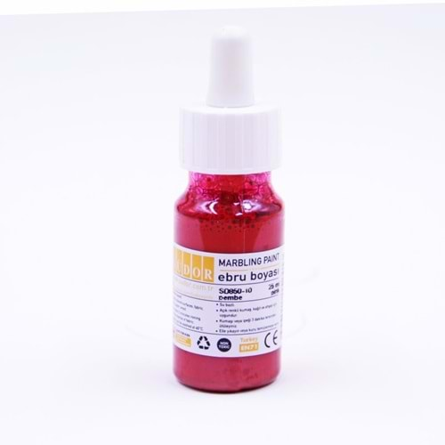 Südor Ebru Boyası 25 ml Pembe