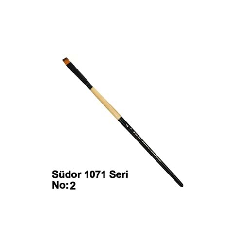 Südor Seri 1071 One Stroke Sentetik Fırça No:2