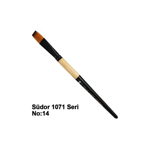 Südor Seri 1071 One Stroke Sentetik Fırça No:14