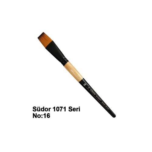 Südor Seri 1071 One Stroke Sentetik Fırça No:16