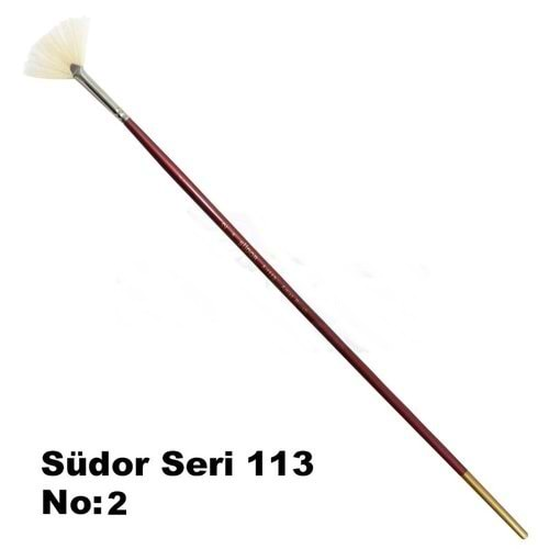 Südor Seri 113 Yelpaze Fırça No:2