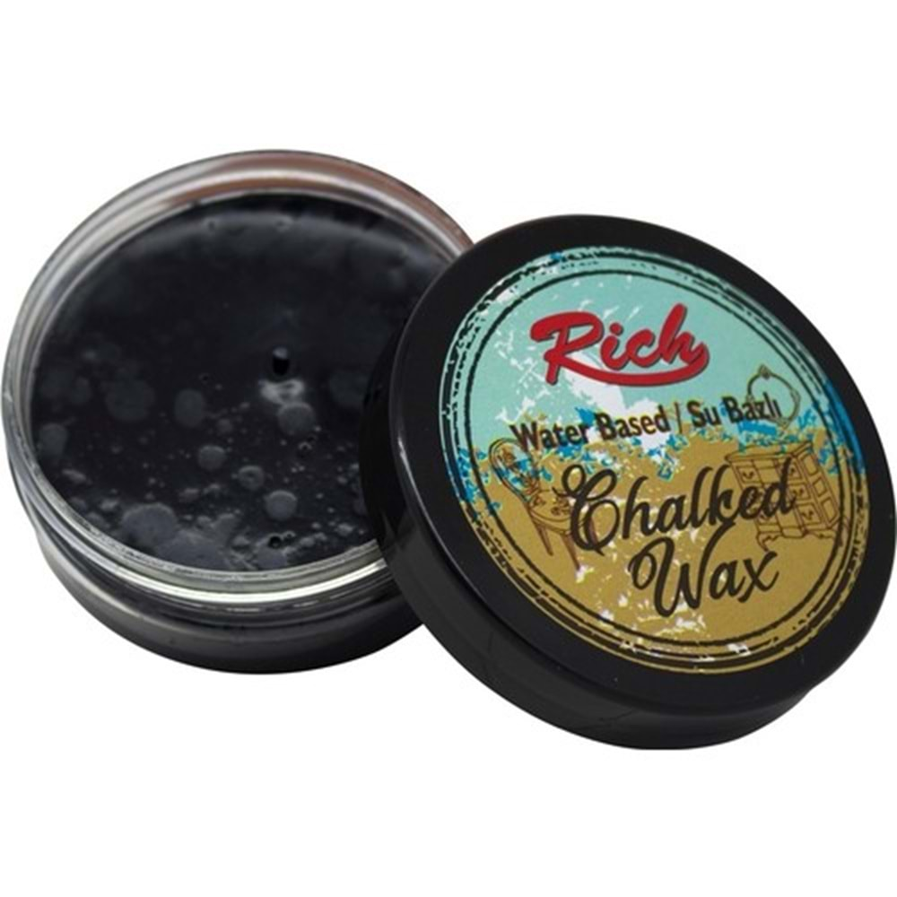 Rich Chalked Wax Siyah 11007