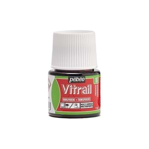 Pebeo Vitrail Solvent Bazlı Transparan Cam Boyası 45ml Orange 16