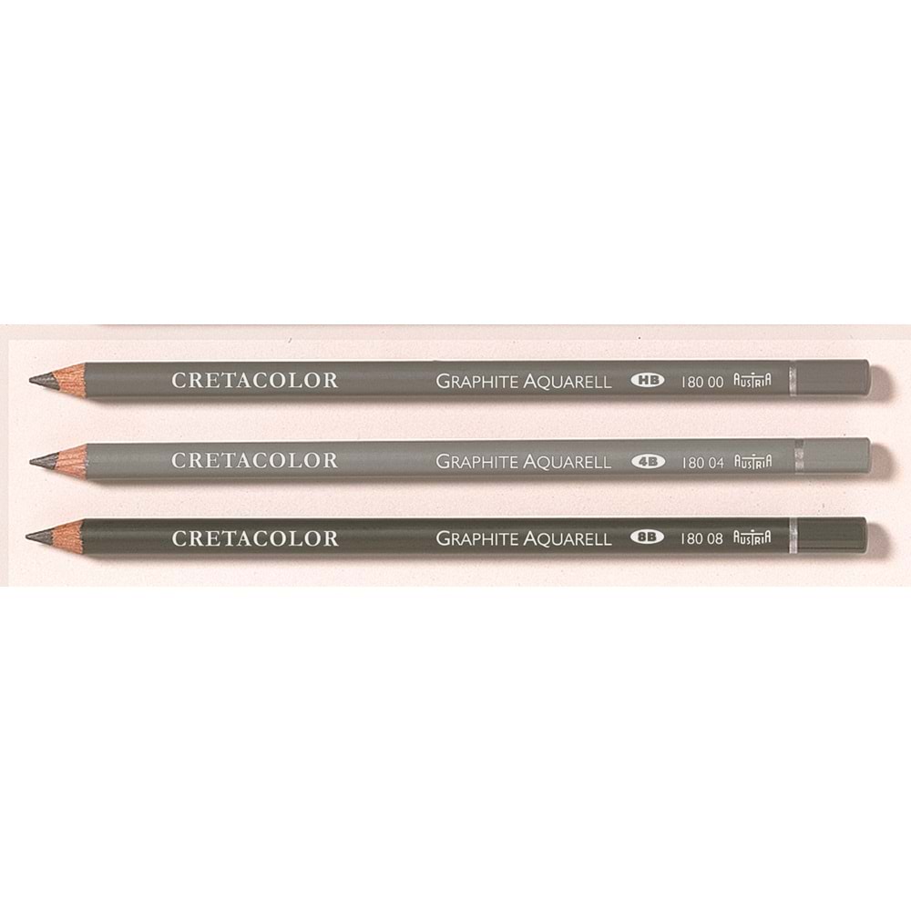 Cretacolor Graphite Aquarell Sulandirilabilir Dereceli Kalem 4B 180 04 (1 Adet)