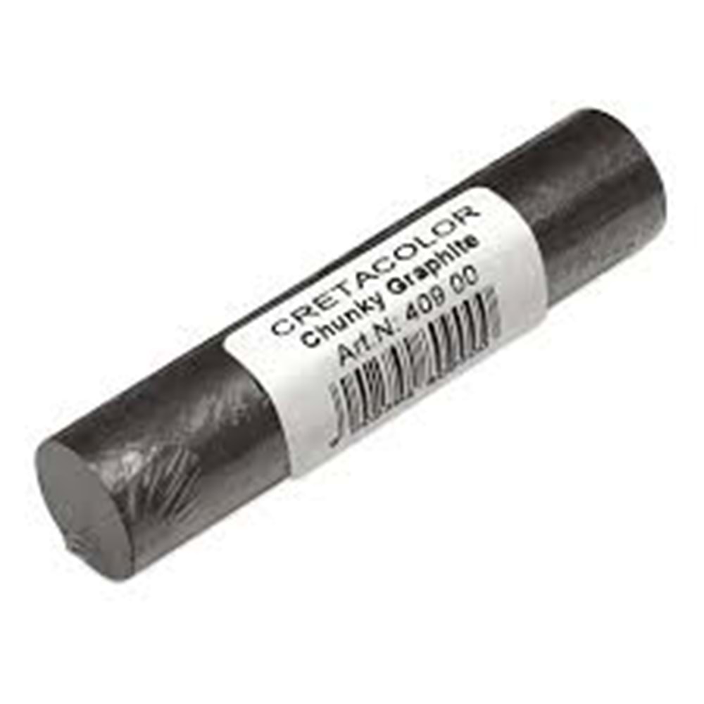 Cretacolor Chunky Graphite 18mm x 80mm Grafit Çubugu 8B 1 Adet (409 00)