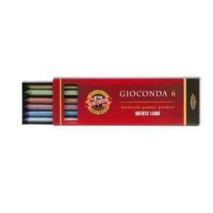Koh-i-Noor Portmin Kalem Yedegi 5,6 mm Metalik Renkler 6’li