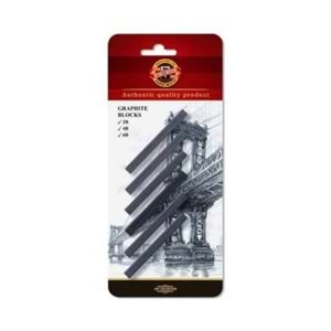 Koh-i Noor Graphite Blocks 6'li Grafit Çubuk Seti