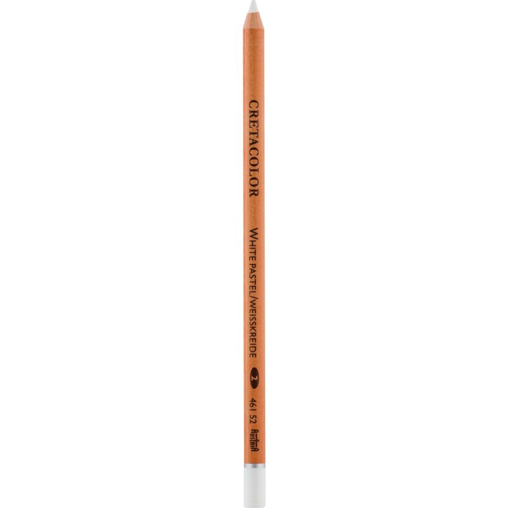 Cretacolor White Pastel Pencil Medium Beyaz Tebesir Kalemi 461 52 (1 Adet)