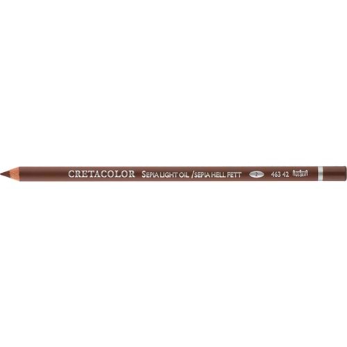 Cretacolor Sepia Light Oil Pencil Yagli Tebesir Kalemi (463 42)