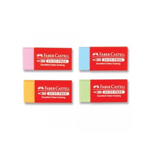 Faber-Castell Dust-Free Renkli Silgi