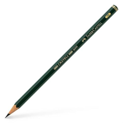 Faber Castell 9000 Dereceli Kursun Kalem 7B