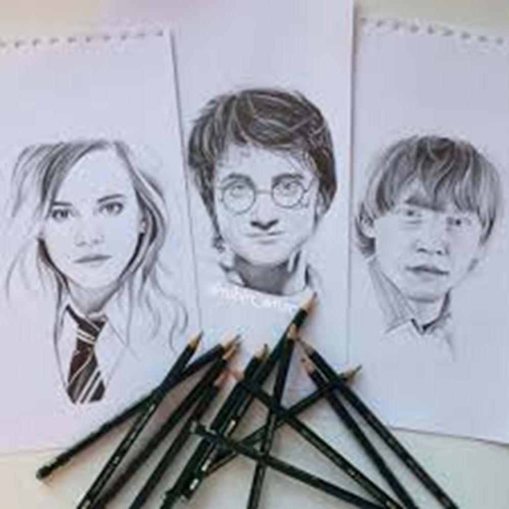 Faber Castell 9000 Dereceli Kursun Kalem 5H