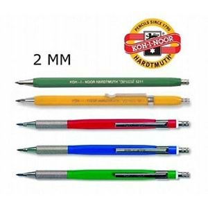 Koh-i Noor 5219 Metal Tutaçli 2.0 mm. Portmin Versatil Kalem