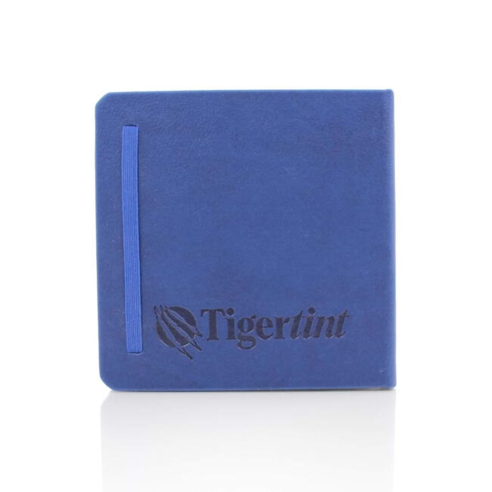 Tigertint Sert Kapak Eskiz Defteri 140 g 12x12 cm 80 Yaprak Mavi 100140123