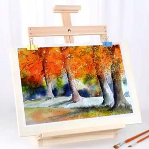 Art Tuval Masaüstü Sulu Boya Şövalesi HJ-96