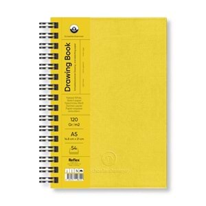 Schoellershammer Drawing Pad Sari Sert Kapak Çizim Defteri 120 gr A5 54 Yaprak
