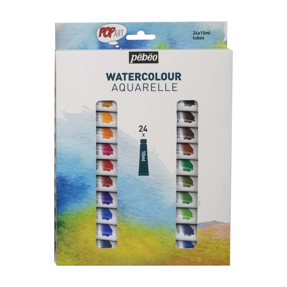Pebeo Pop Art Sulu Boya SET 24 Tüp 10ml