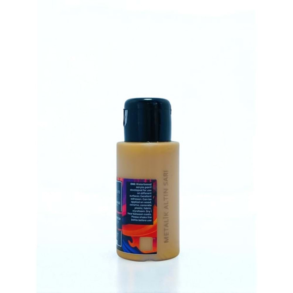 Piktura Akrilik Multisurface Boya 50Ml Metalik Altin