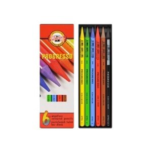 Koh-i-Noor Progresso Kuru Boya Kalemi 6’li Set