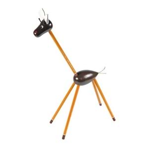 Koh-i-Noor Giraffe Kahverengi Kursun Kalem HB 5 Adet