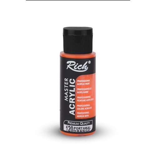 Rich Master Akrilik Boya 60 ml Portakal 120