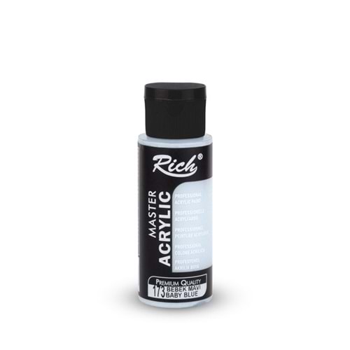 Rich Master Akrilik Boya 60 ml Bebek Mavi