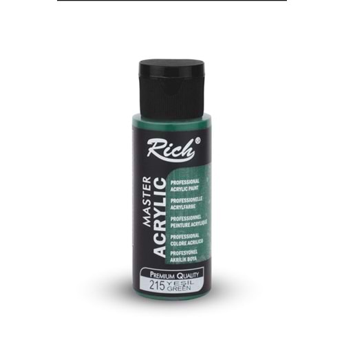 Rich Master Akrilik Boya 60 ml Yeşil 215