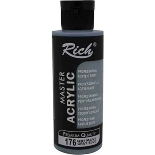 Rich Master Akrilik Boya 60 ml Gri 176
