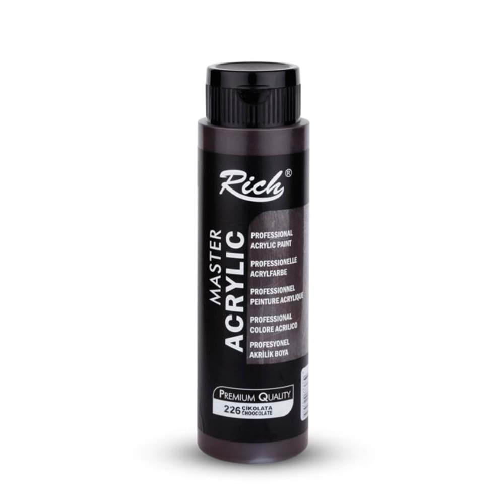 Rich Master Akrilik Boya 500 ml Çikolata