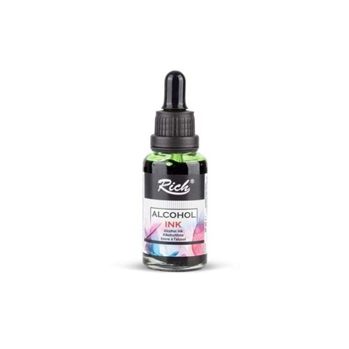 Rich Alcohol Ink Alkol Bazli Mürekkep 30 ml Yesil 18616