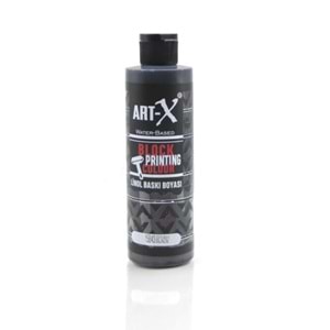 Art-X Su Bazli Linol Baski Boyasi 240 ml Siyah 15843