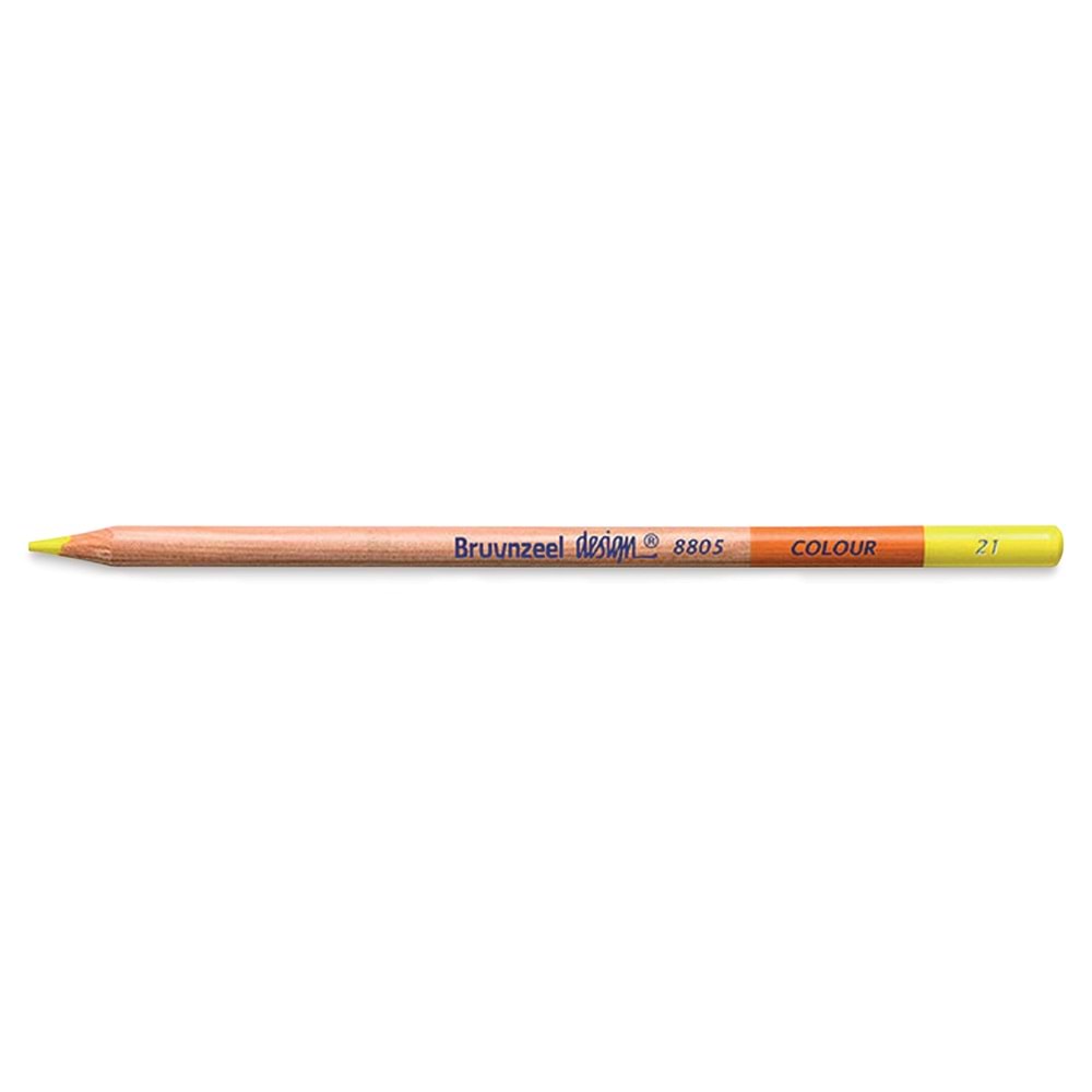 Bruynzeel Desing Kuru Boya Kalemi Tekli Renk Light Lemon Yellow 21