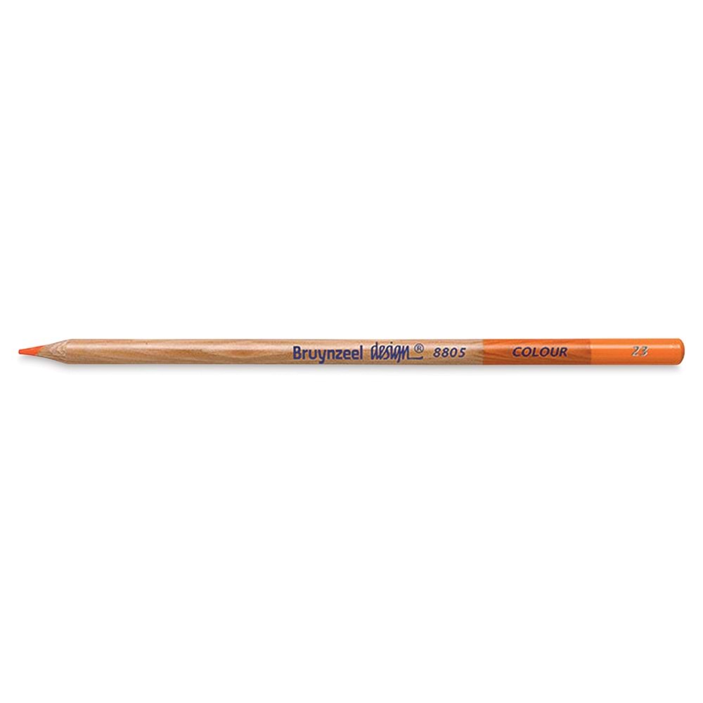 Bruynzeel Desing Kuru Boya Kalemi Tekli Renk Orange 23