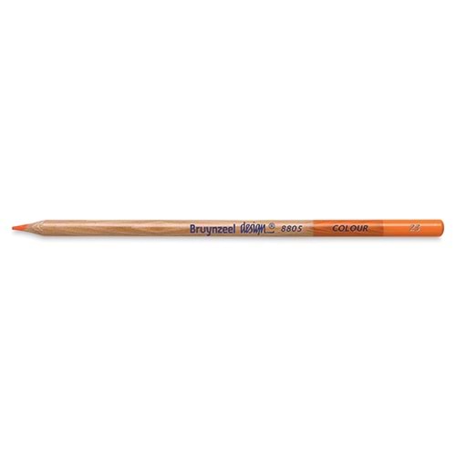 Bruynzeel Desing Kuru Boya Kalemi Tekli Renk Orange 23