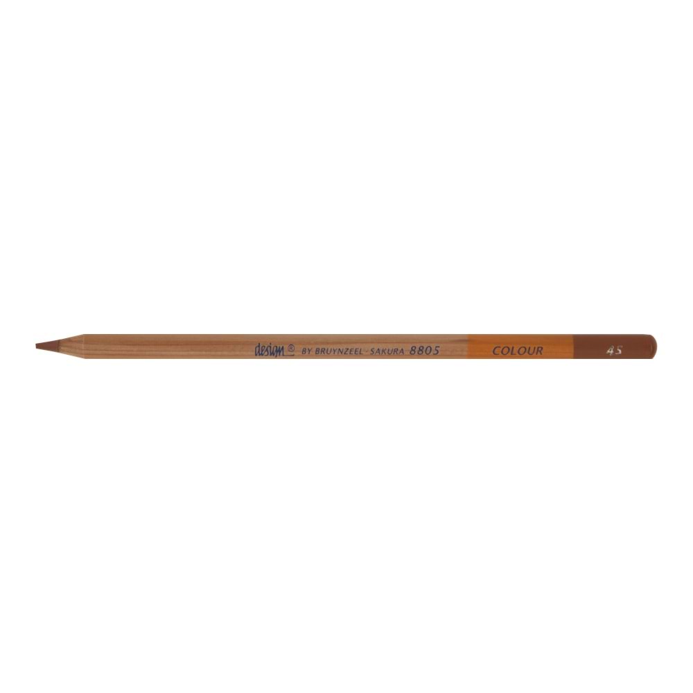 Bruynzeel Desing Kuru Boya Kalemi Tekli Renk Havana Brown 45