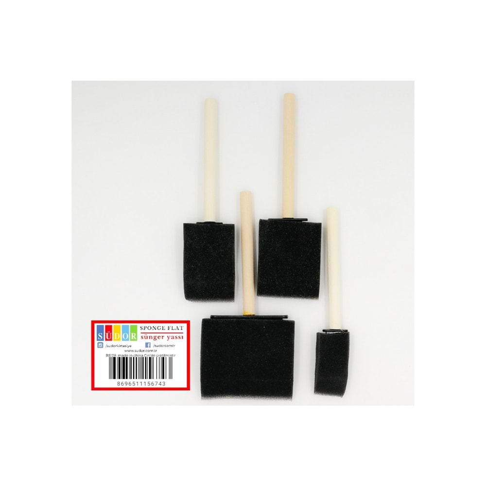 Südor Sünger Yassı 4 Lü