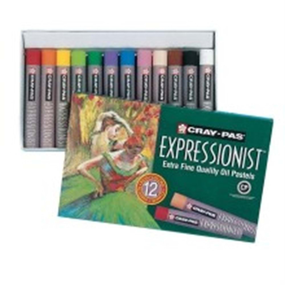 Sakura Expressionist Extra Fine Yagli Pastel 12’li