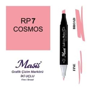 Masis Twin Markör Kozmoz Çiçegi ÇM-07-Marker Kalem
