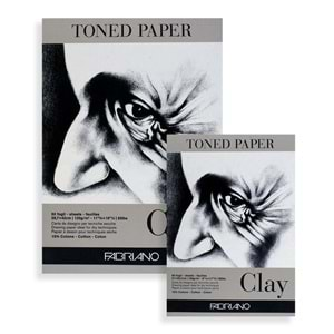 Fabriano Toned Paper Clay Kil Rengi Eskiz Blok A4 120 g 50 Yaprak