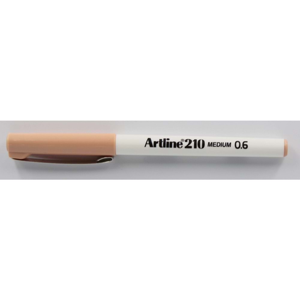 Artline 210N Keçe Uçlu Yazi Kalemi 0,6mm Kayisi