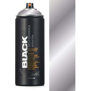 Montana Black Sprey Boya 400ml Silverchrome BLK SILVER