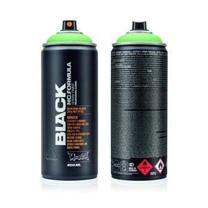 Montana Black Sprey Boya 400ml Hippie BLK6075