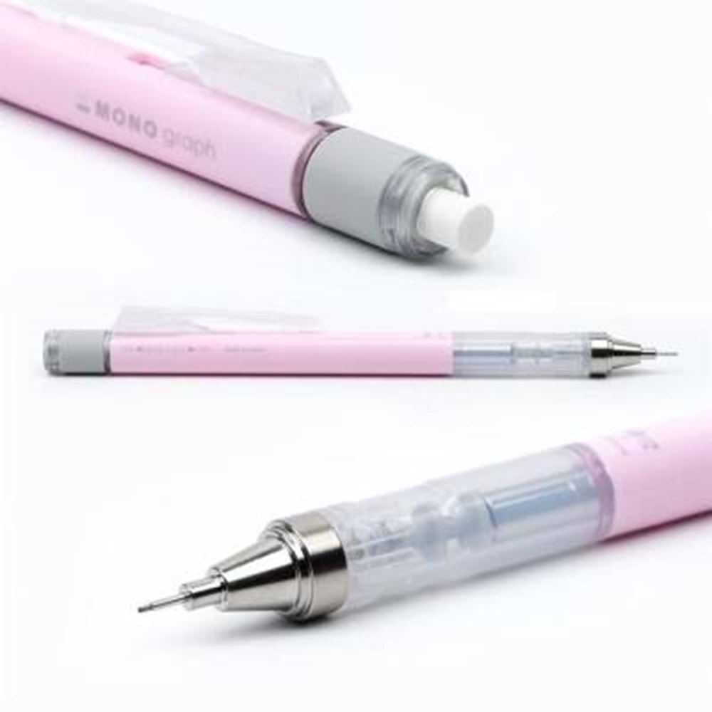Tombow Mono Graph Pastel Mekanik Kurşun Kalem 0,5Mm Sakura Pembe