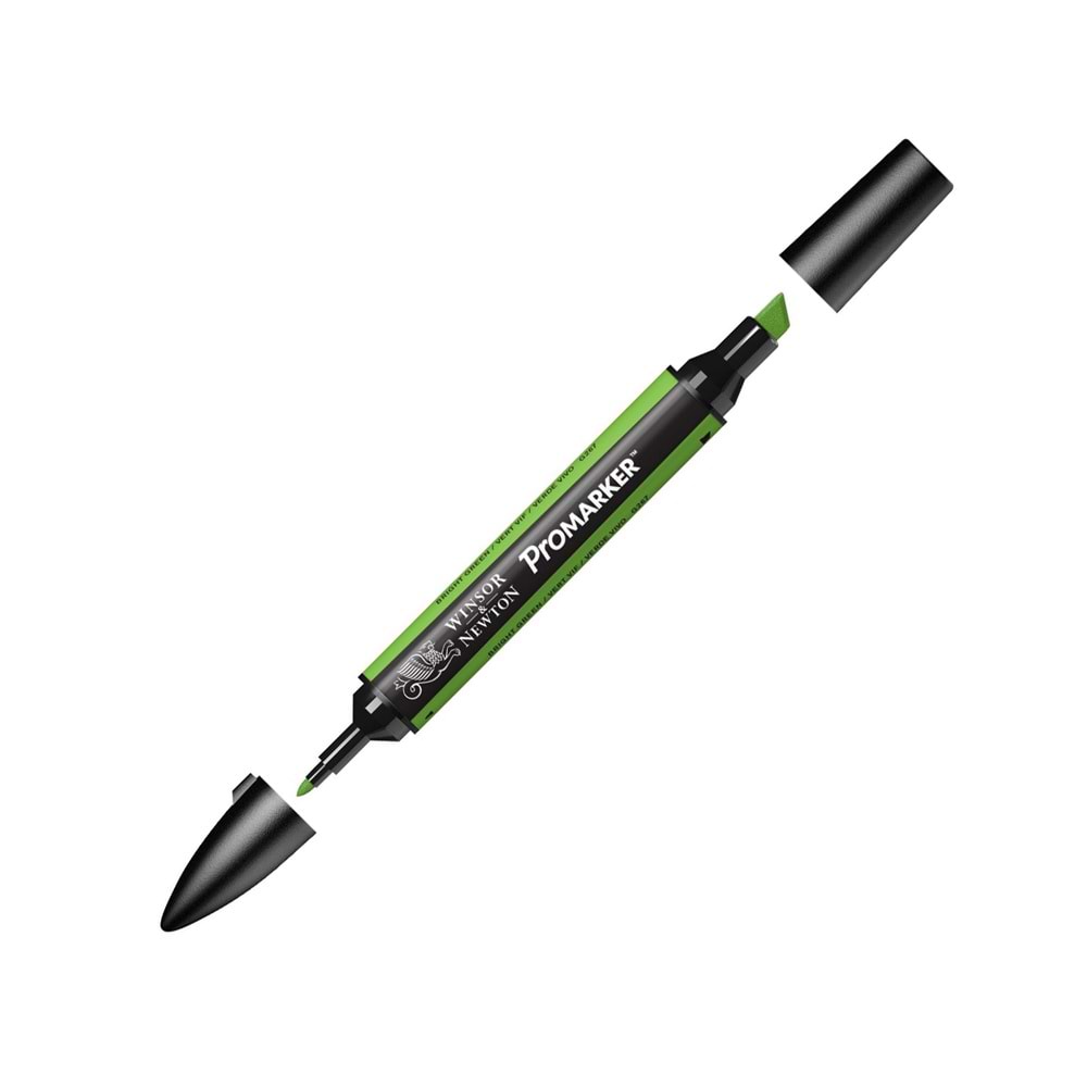Winsor & Newton Promarker Çift Tarafli Grafik Marker Kalem Bright Green 069 (G267)
