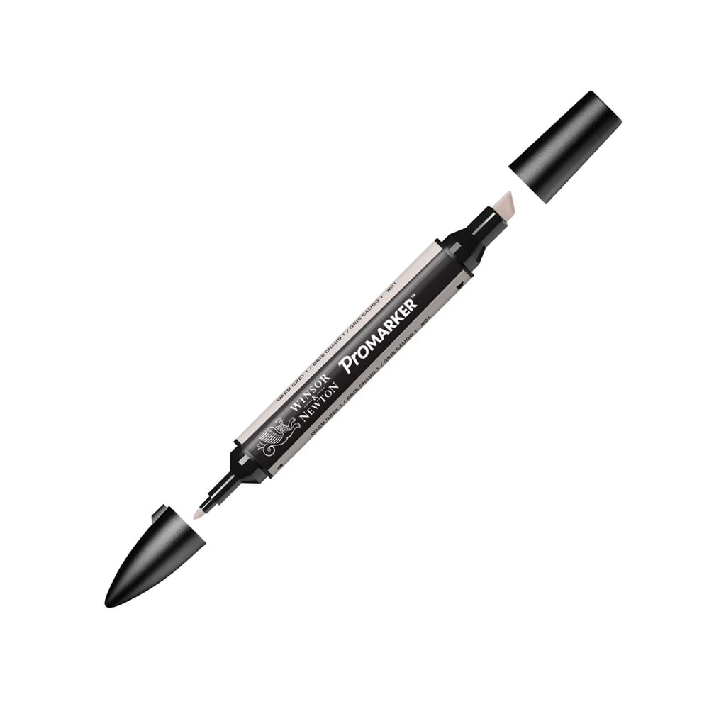 Winsor & Newton Promarker Çift Tarafli Grafik Marker Kalem Warm Grey 1 134 (WG1)