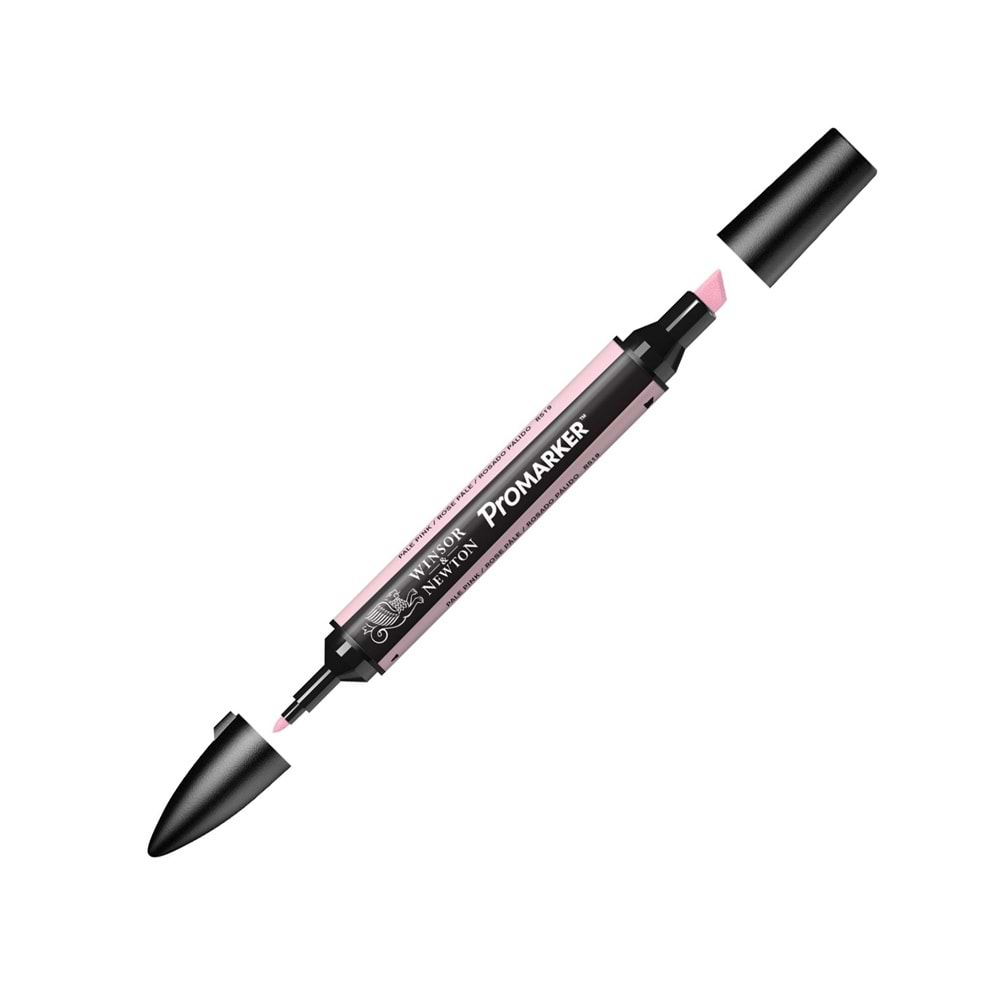 Winsor & Newton Promarker Çift Tarafli Grafik Marker Kalem Pale Pink 220 (R519)