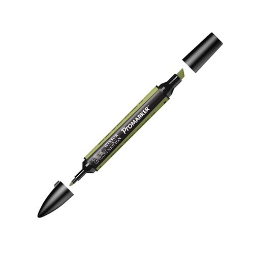 Winsor & Newton Promarker Çift Tarafli Grafik Marker Kalem Marsh Green 281 (G136)