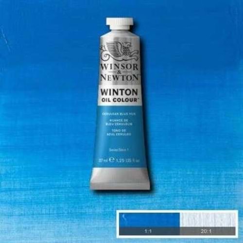 Winsor&Newton Winton Yagli Boya 37ml Cerulean Blue Hue 138 (10)