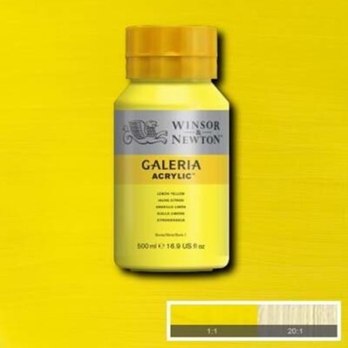 Winsor & Newton Galeria Akrilik Boya 500 ml Lemon Yellow 346