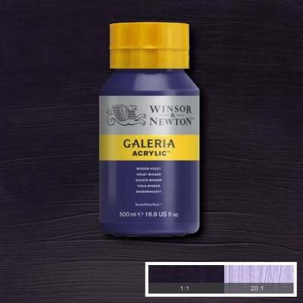 Winsor & Newton Galeria Akrilik Boya 500 ml Winsor Violet 728